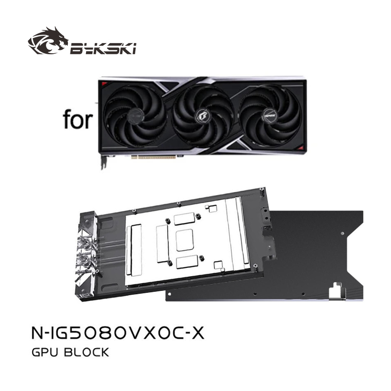 Rtx 5080 16Gb - بلوك بطاقة الرسومات Bykski N-IG5080VXOC-X لاستخدامها
