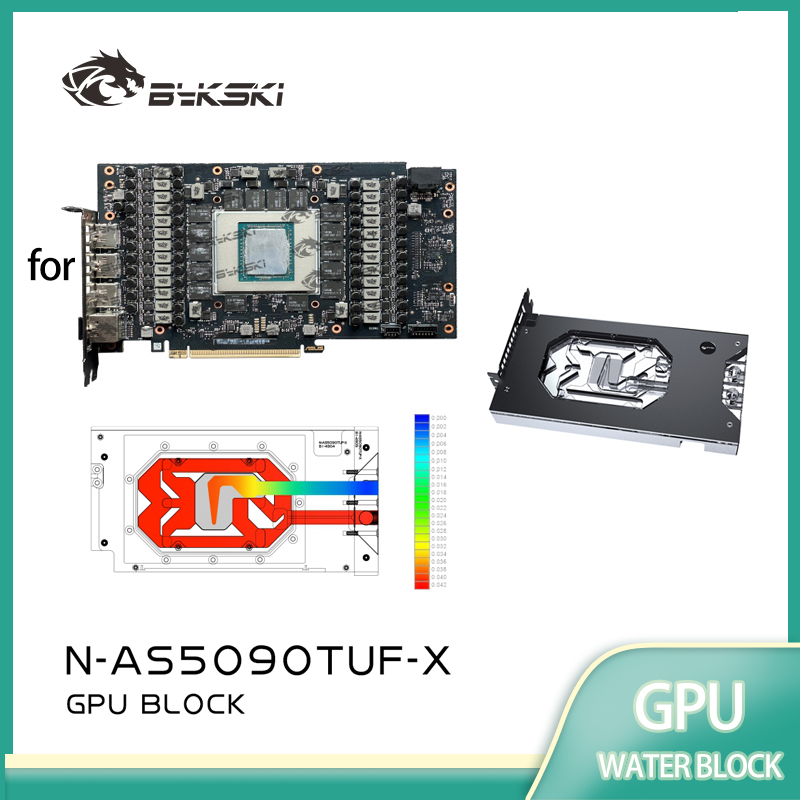 Rtx 5090 32Gb - Bykski N-AS5090TUF-X GPU استخدام كتلة المياه