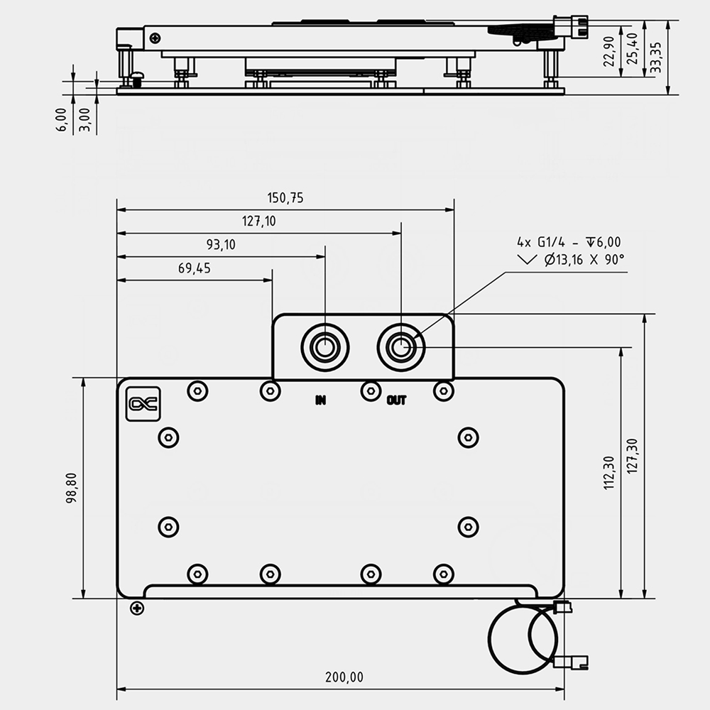 Rx 9070 Xt - Alphacool Core Water Block يخدم مبرد