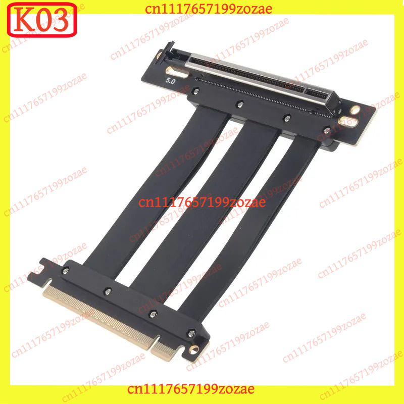 Pcie 5.0 Gpu Riser Cable - كابل تمديد K03 PCIe 5.0 X16