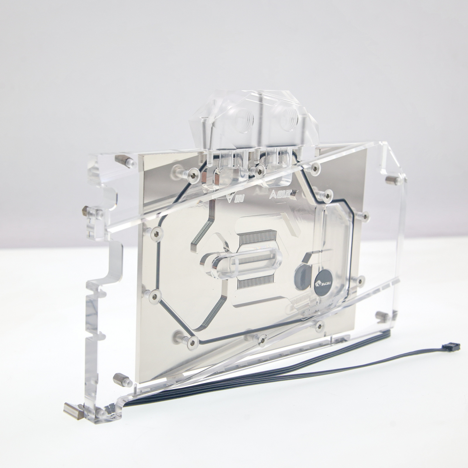 Rtx 4090 Water Block - مبرد GPU كامل التغطية بإضاءة RGB