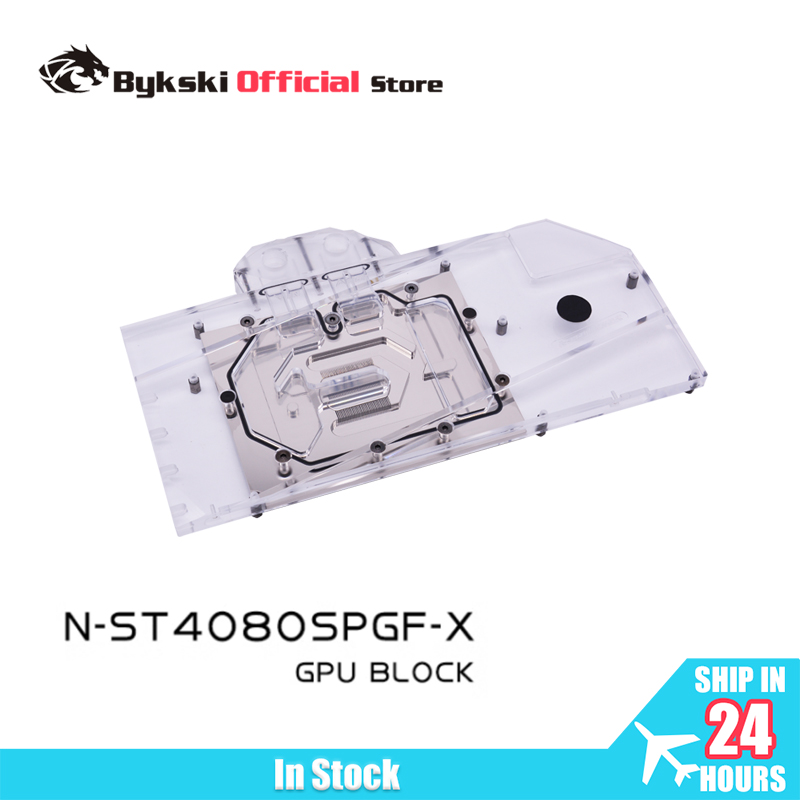 Rtx 4080 Super 16Gb - بلوك تبريد Bykski N-ST4080SPGF-X لبطاقة Zotac