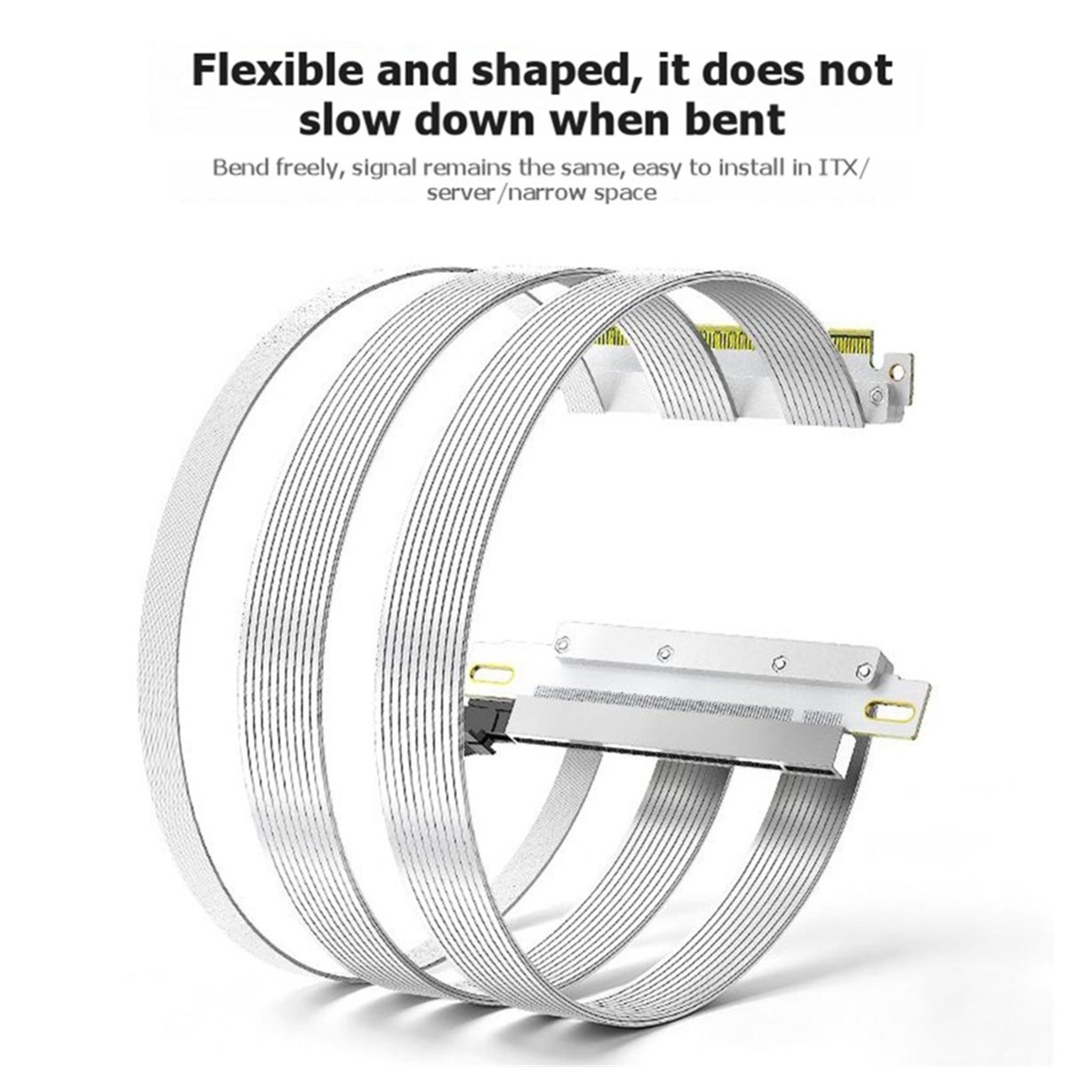 Pcie 5.0 Gpu Riser Cable - كابل رايزر L70A PCIe 5.0 X16
