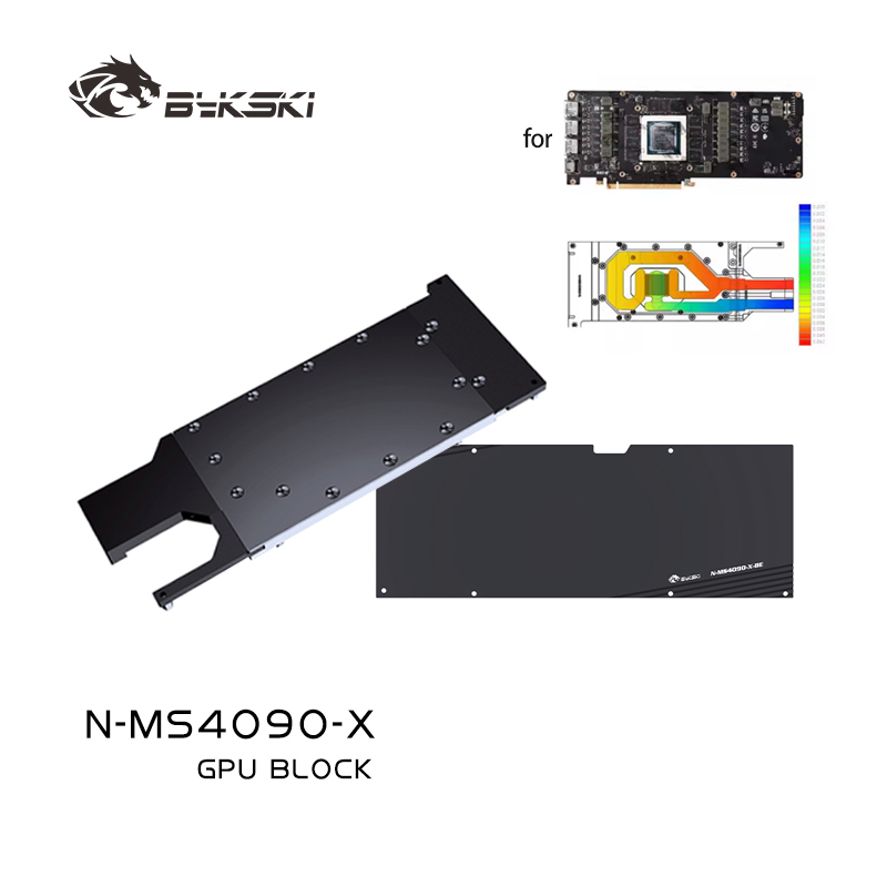كتلة وحدة معالجة الرسومات Byks - مراجعة Rtx 4090 Water Block وسعره