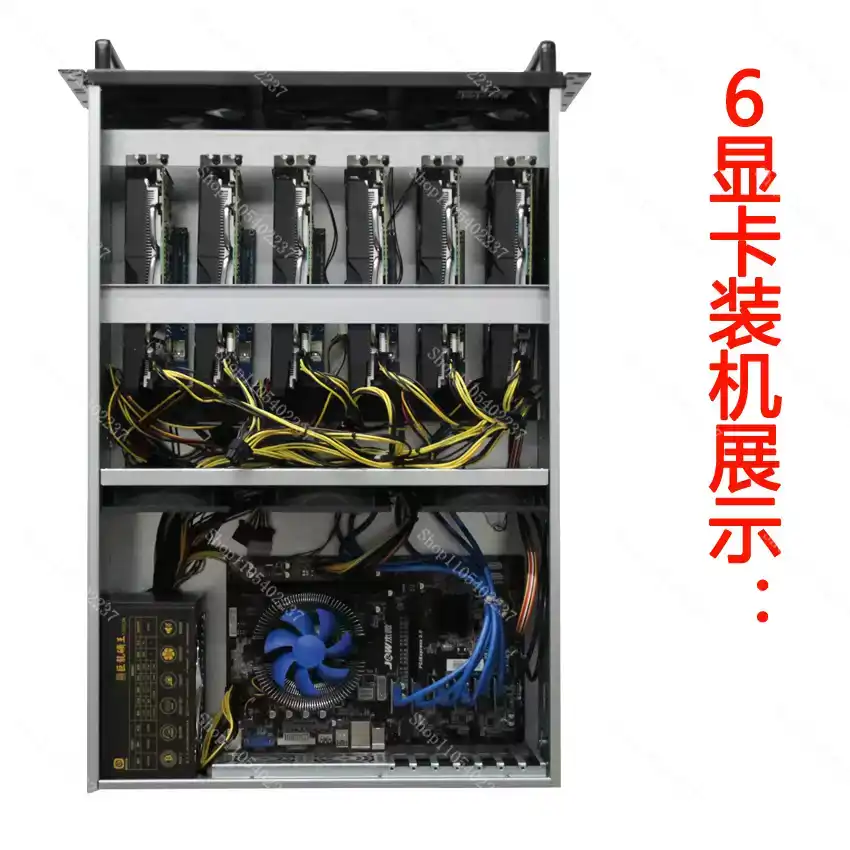 هيكل متعدد الوحدات الرسومية 4U - مراجعة Server Gpu Chassis 4U وسعره