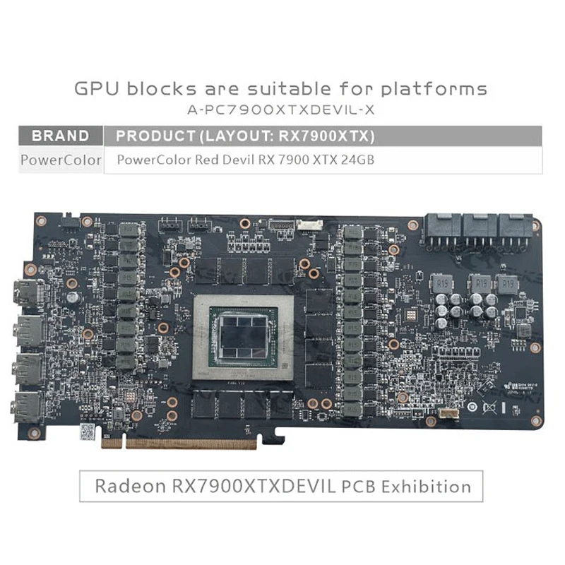 Bykski A-PC7900XTXDEVIL-X GPU  - مراجعة Rx 7900 Xtx 24Gb وسعره