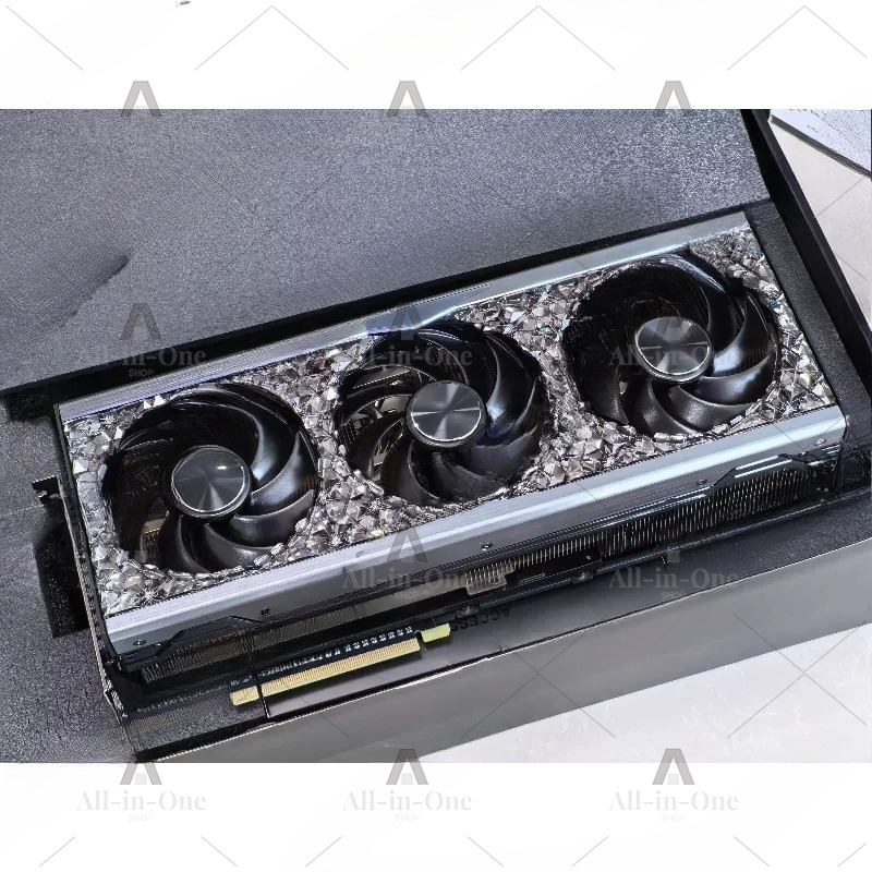 بطاقة رسومات V100 معدلة جديدة  - مراجعة Desktop Gaming Gpu 32Gb وسعره