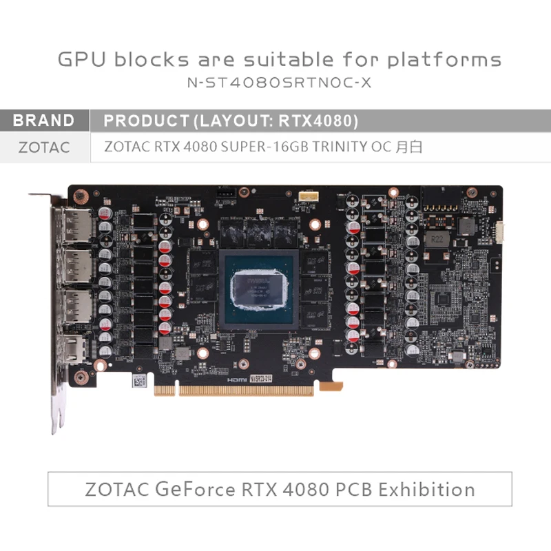 Bykski N-ST4080SRTNOC-X وحدة م - مراجعة Rtx 4080 Super 16Gb وسعره