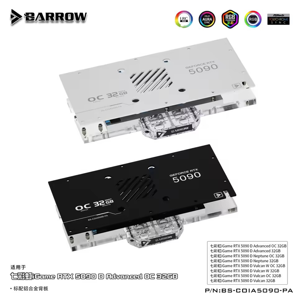 كتلة وحدة معالجة الرسومات Barr - مراجعة Rtx 5090 32Gb وسعره