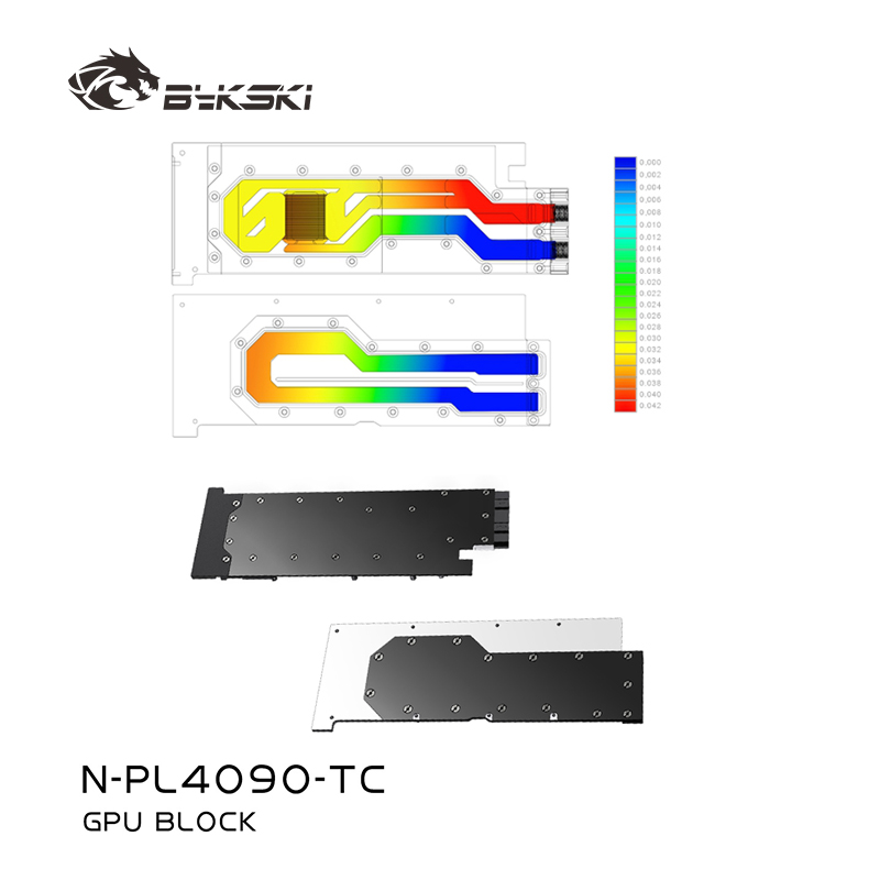 Bykski N-PL4090-TC GPU استخدام - مراجعة Rtx 4090 Water Block وسعره