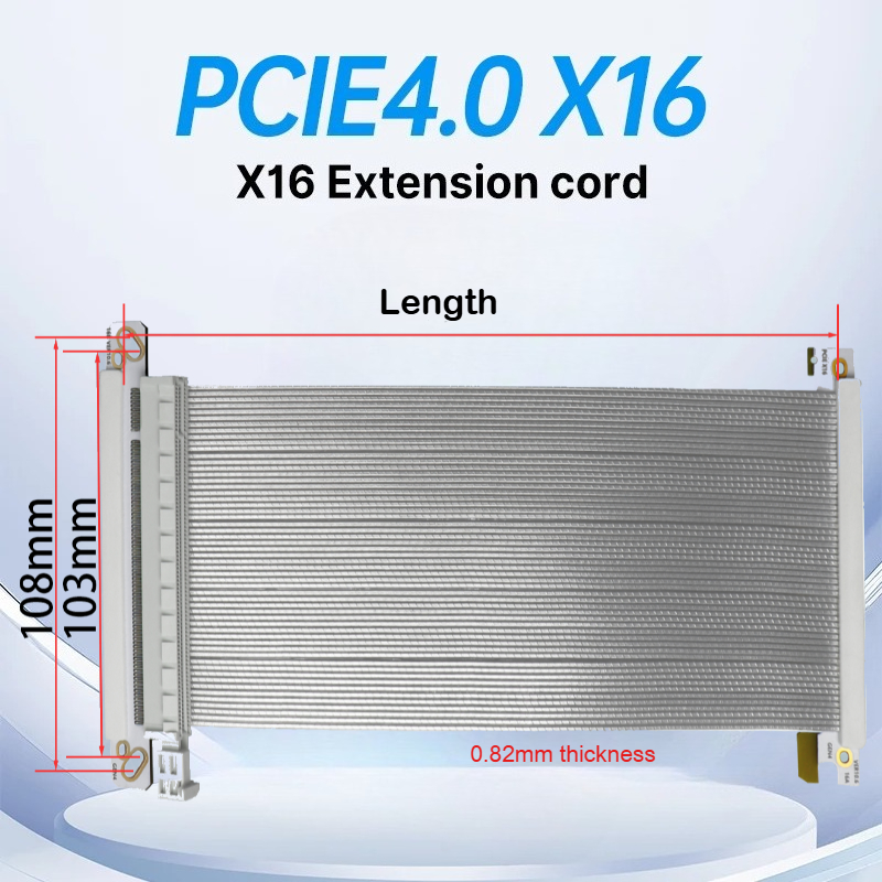 ADT-Link PCI-E x16 4.0 كابل Ri - مراجعة Itx Gpu Riser Pcie 4.0 16X وسعره