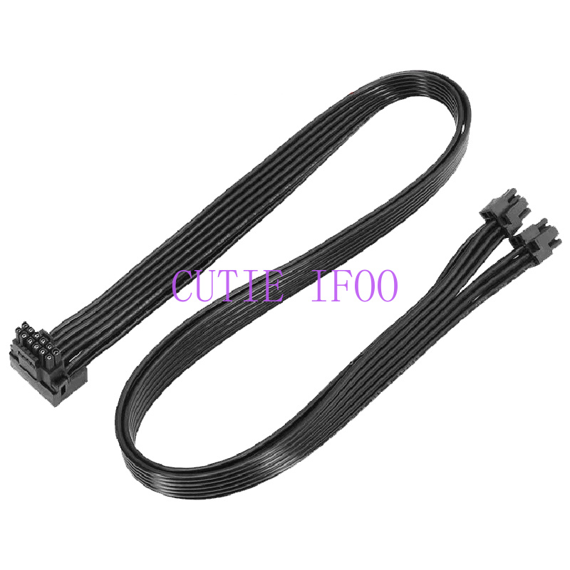 ATX3.0 PCIE 5.0 12VHPWR مزدوج  - مراجعة Dual 8Pin To 16Pin 12Vhpwr Cable وسعره