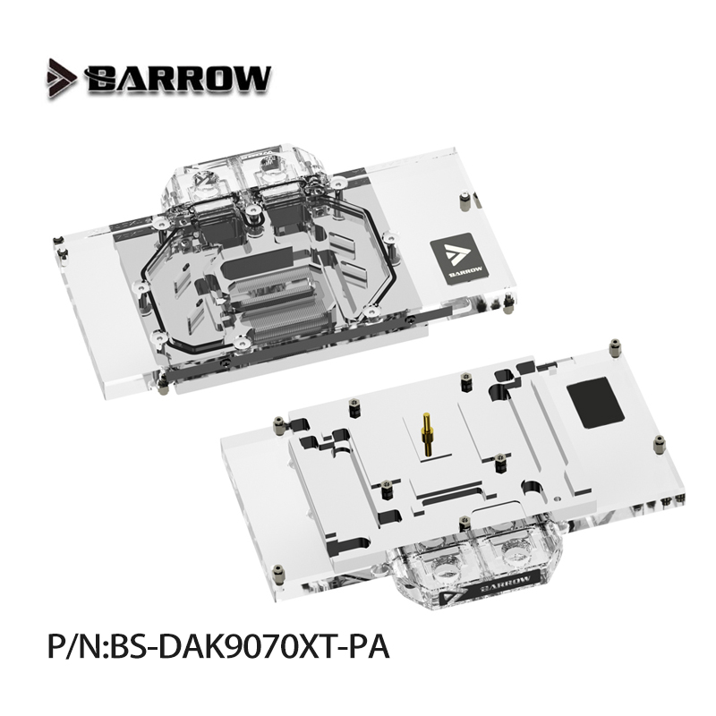 بارو BS-DAK9070XT-PA وحدة تبري - مراجعة Rx 9070 16Gb وسعره