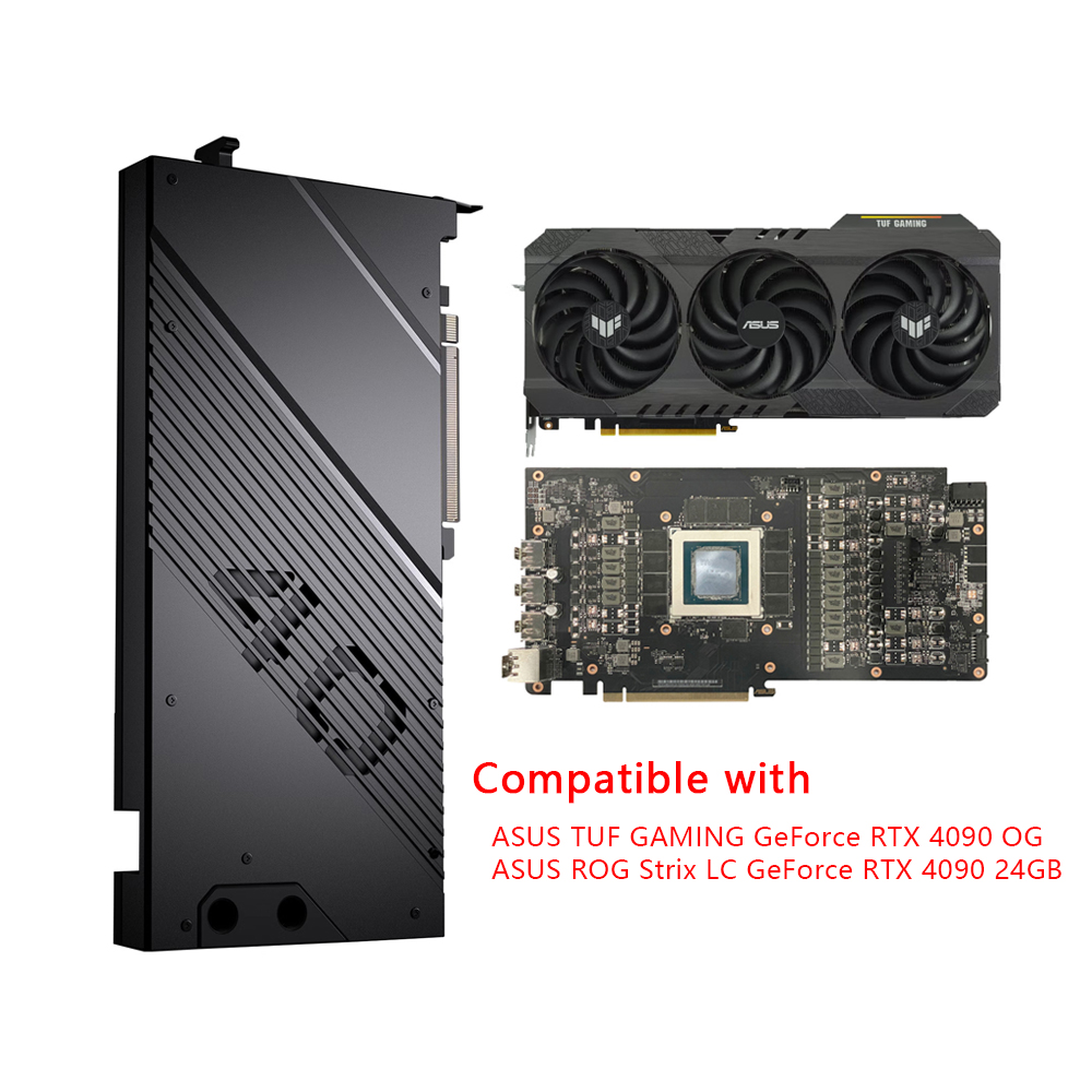 Granzon GBN-AS4090TUFOG GPU كت - مراجعة Rtx 4090 Water Block وسعره