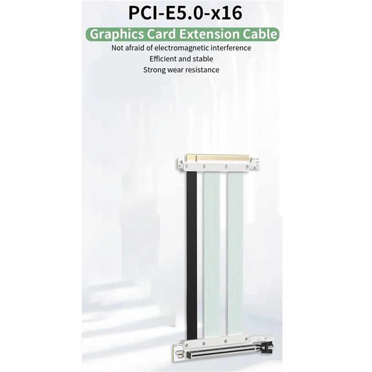 كابل تمديد بطاقة الرسومات PCI- - مراجعة Pcie 5.0 Gpu Riser Cable وسعره