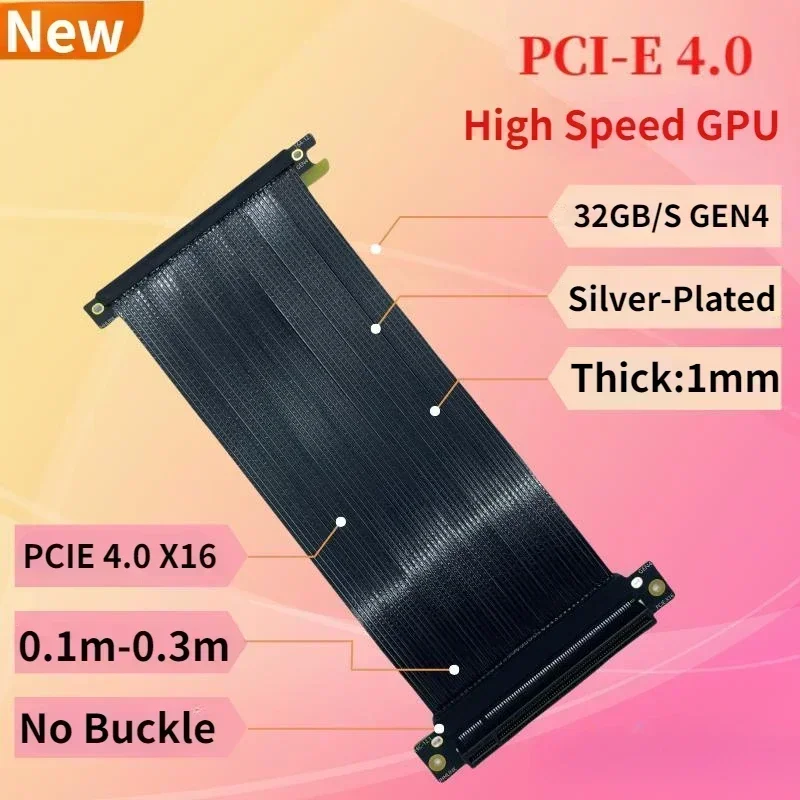 كابل تمديد بطاقة الرسومات عكسي - مراجعة Itx Gpu Riser Pcie 4.0 16X وسعره
