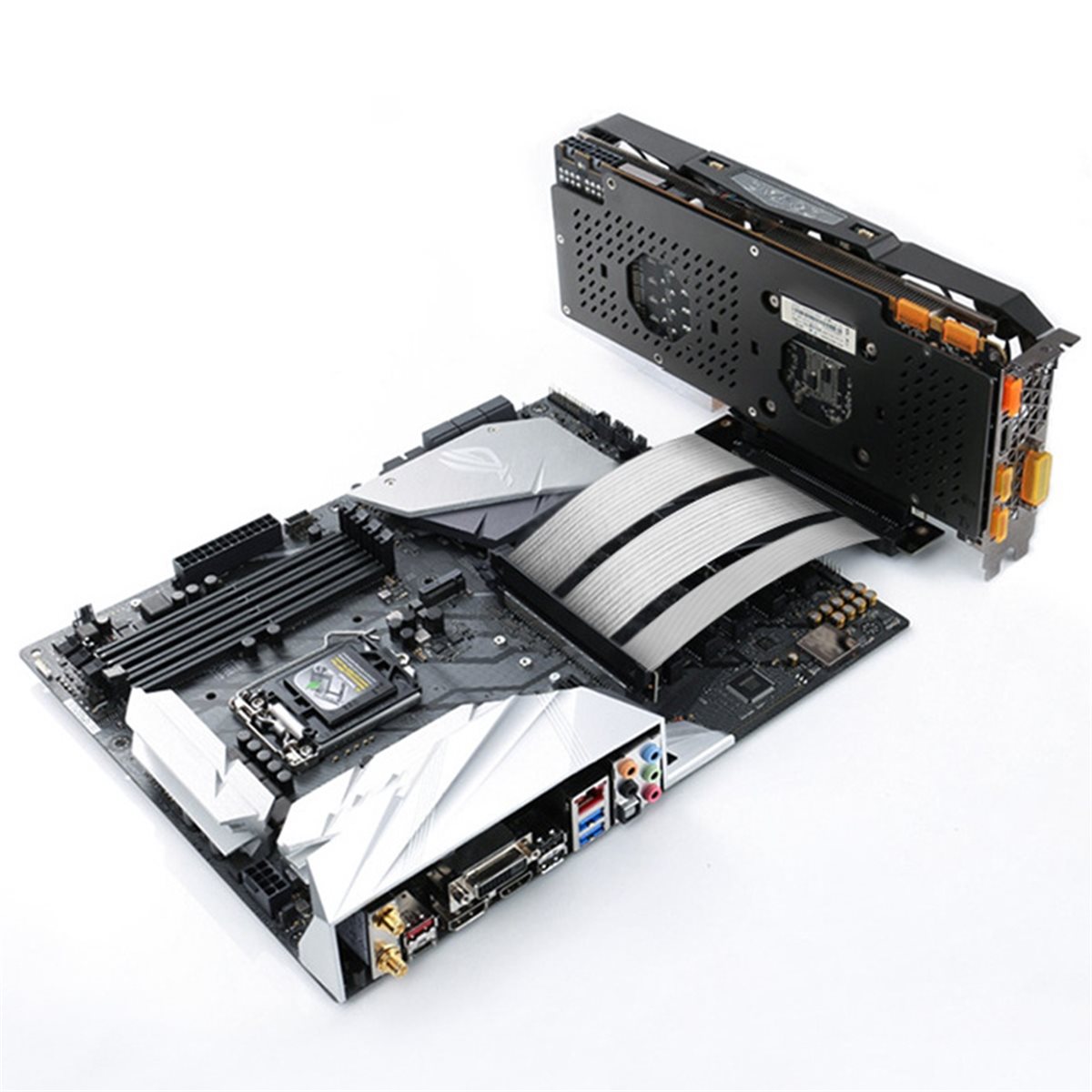 كابل رايزر HDL PCIe 5.0 X16 لب - مراجعة Pcie 5.0 Gpu Riser Cable وسعره