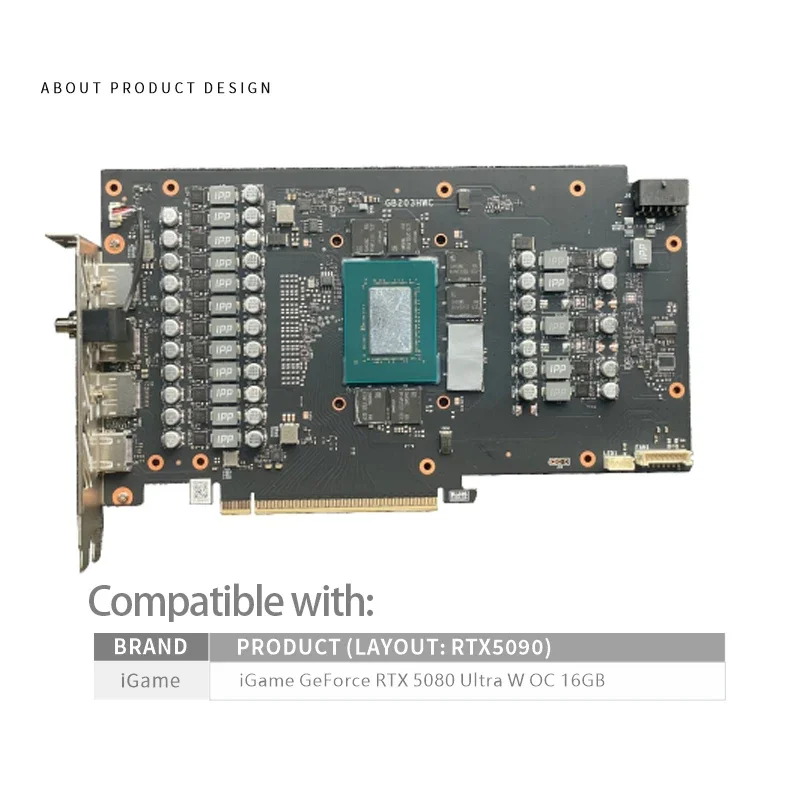 كتلة وحدة معالجة الرسومات Byks - مراجعة Rtx 5080 16Gb وسعره