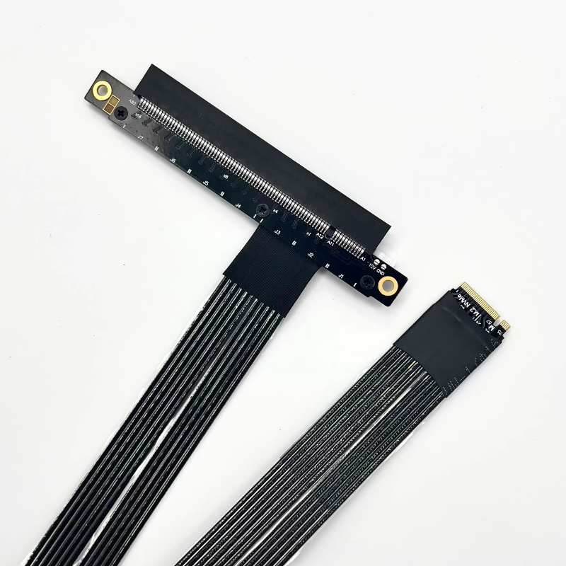 كابل رايزر ADT-LINK M.2 NGFF N - مراجعة Pcie 5.0 Gpu Riser Cable وسعره