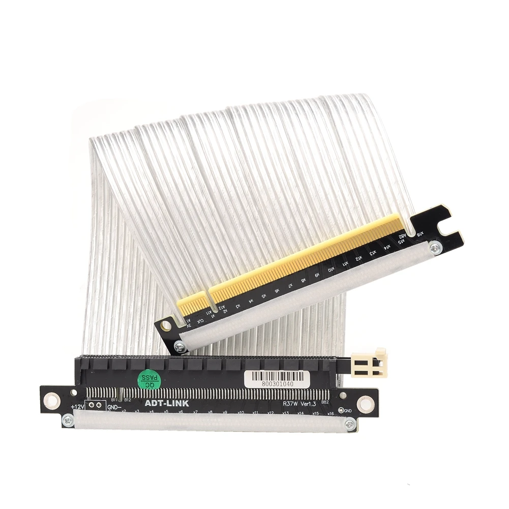 فضي أبيض عكسي PCIE 4.0 محمي ال - مراجعة Itx Gpu Riser Pcie 4.0 16X وسعره