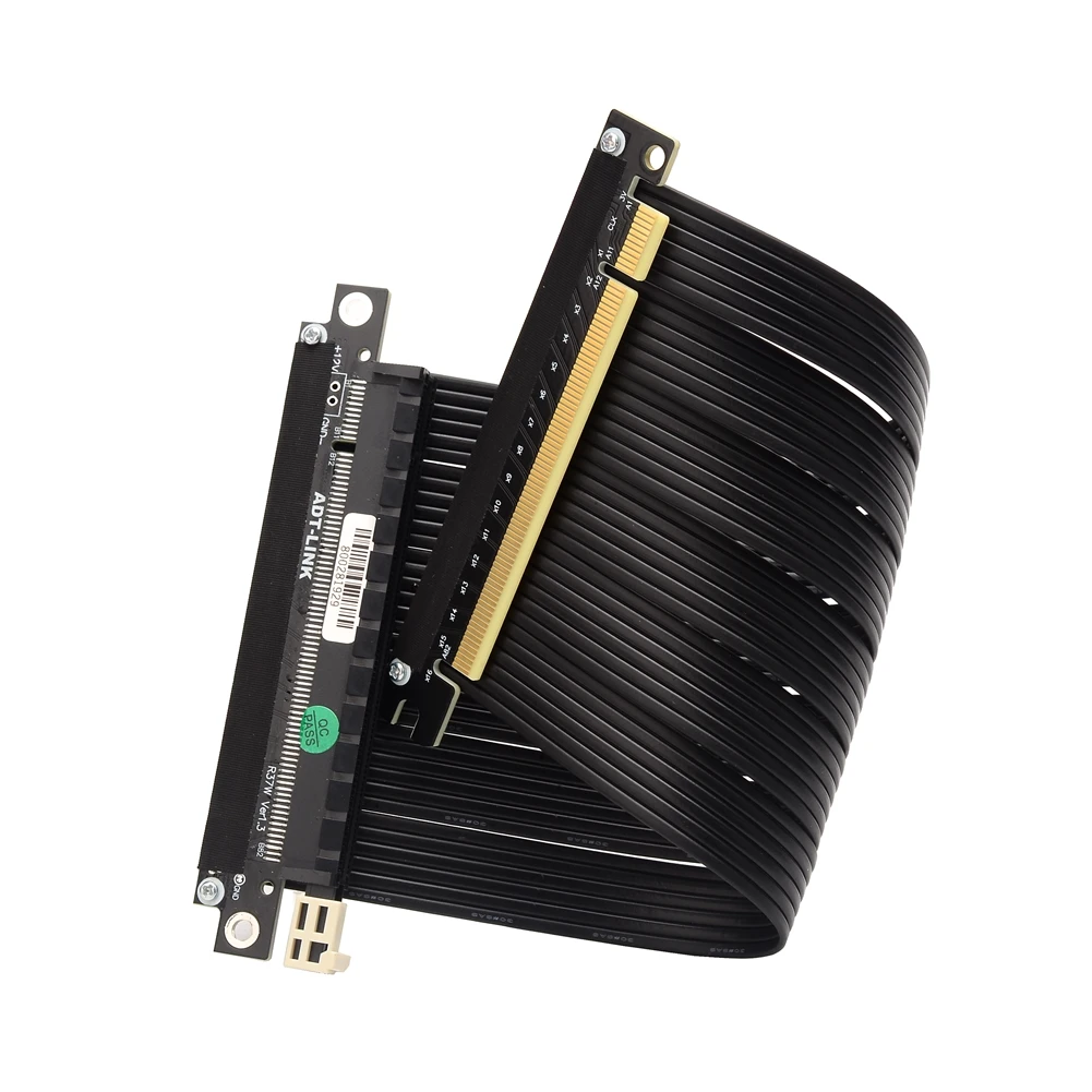 فضي أبيض عكسي PCIE 4.0 محمي ال - مراجعة Itx Gpu Riser Pcie 4.0 16X وسعره