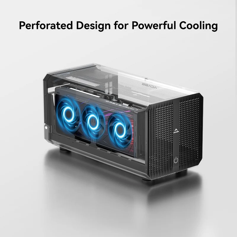علبة Acasis eGPU بسرعة 40 جيجا - مراجعة Gpu External Dock Egpu Thunderbolt 4 وسعره