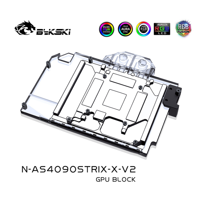 Bykski N-AS4090STRIX-X-V2 / وح - مراجعة Rtx 4090 Water Block وسعره