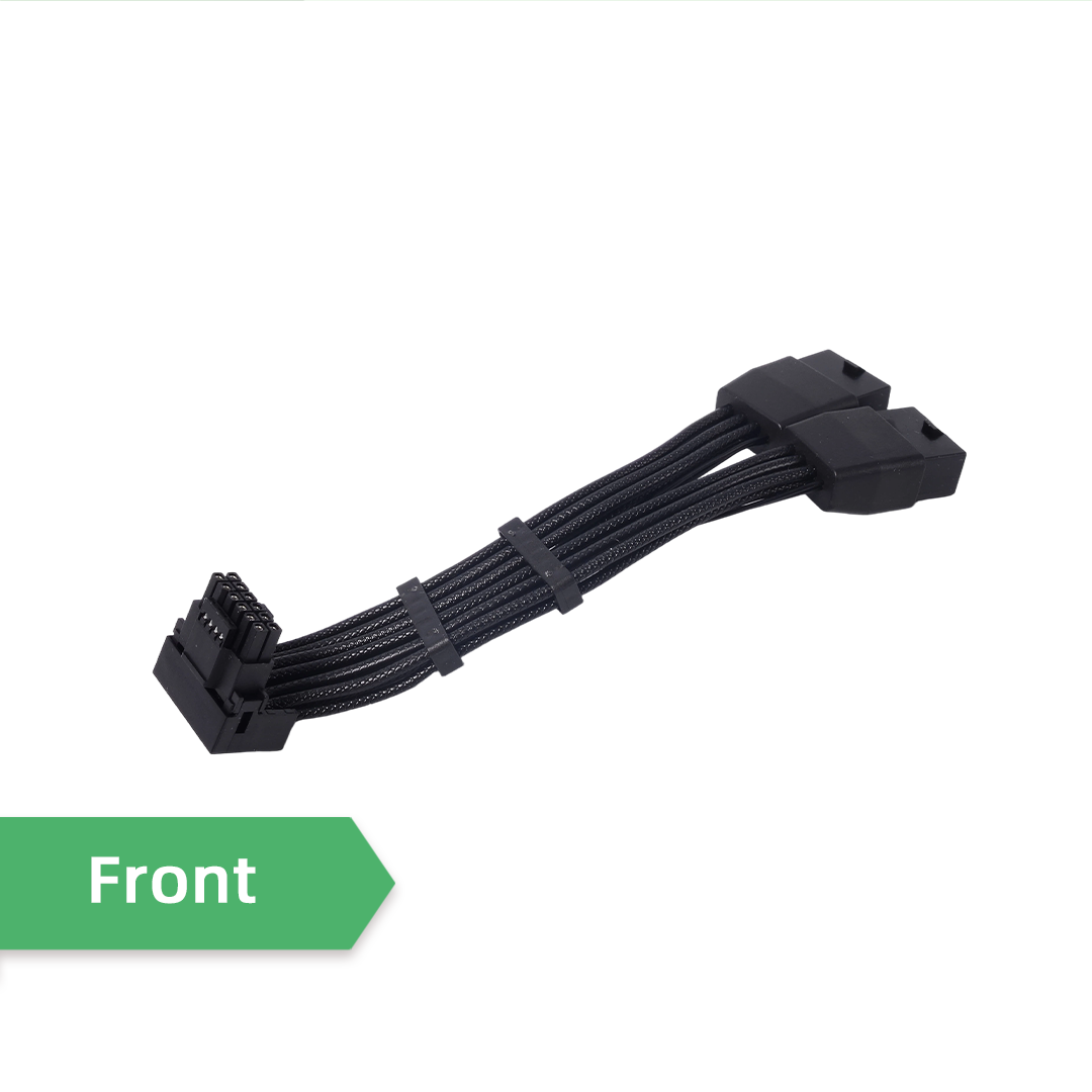 محول موصل PCIE 5.0 2X8PLA 16AW - مراجعة Dual 8Pin To 16Pin 12Vhpwr Cable وسعره