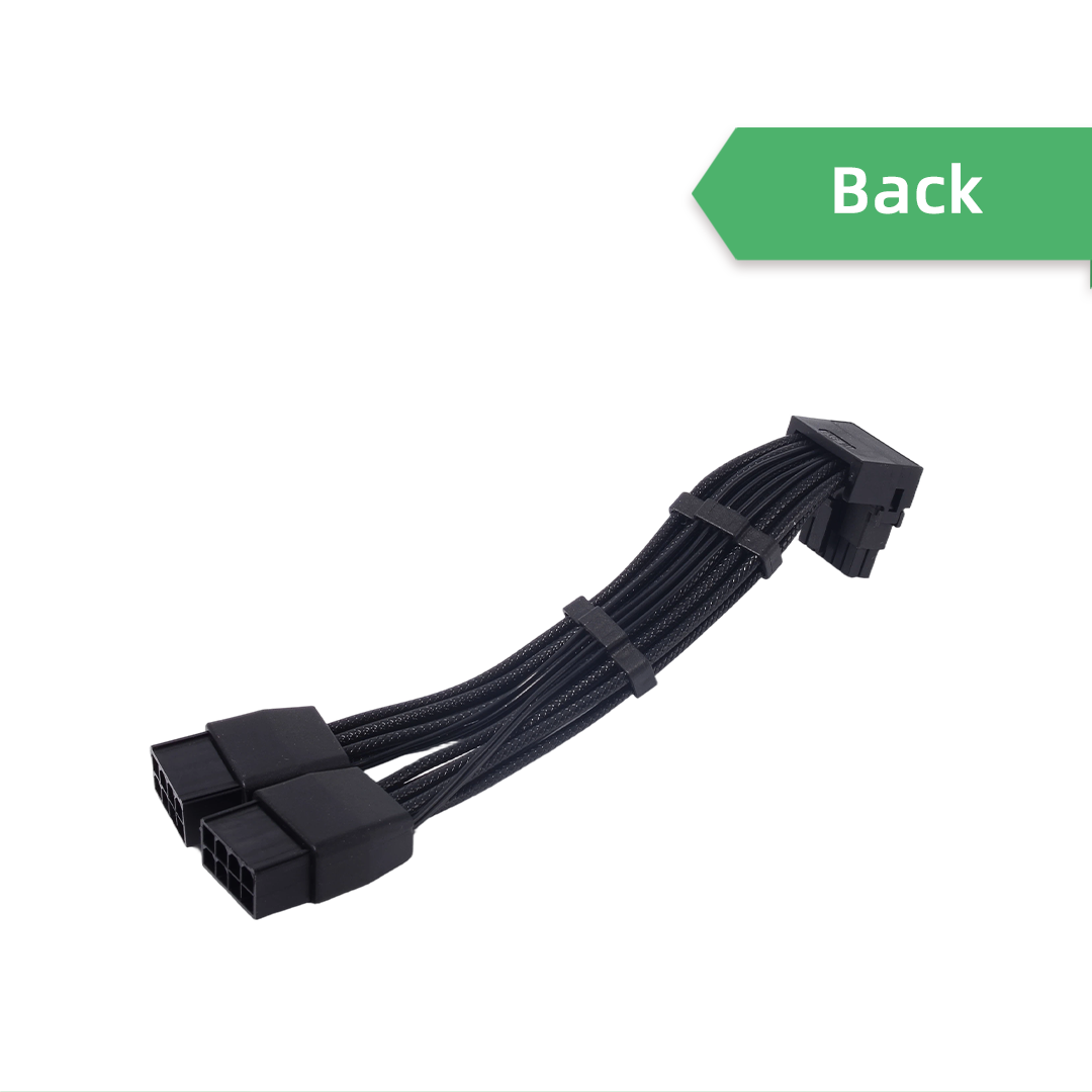 محول موصل PCIE 5.0 2X8PLA 16AW - مراجعة Dual 8Pin To 16Pin 12Vhpwr Cable وسعره