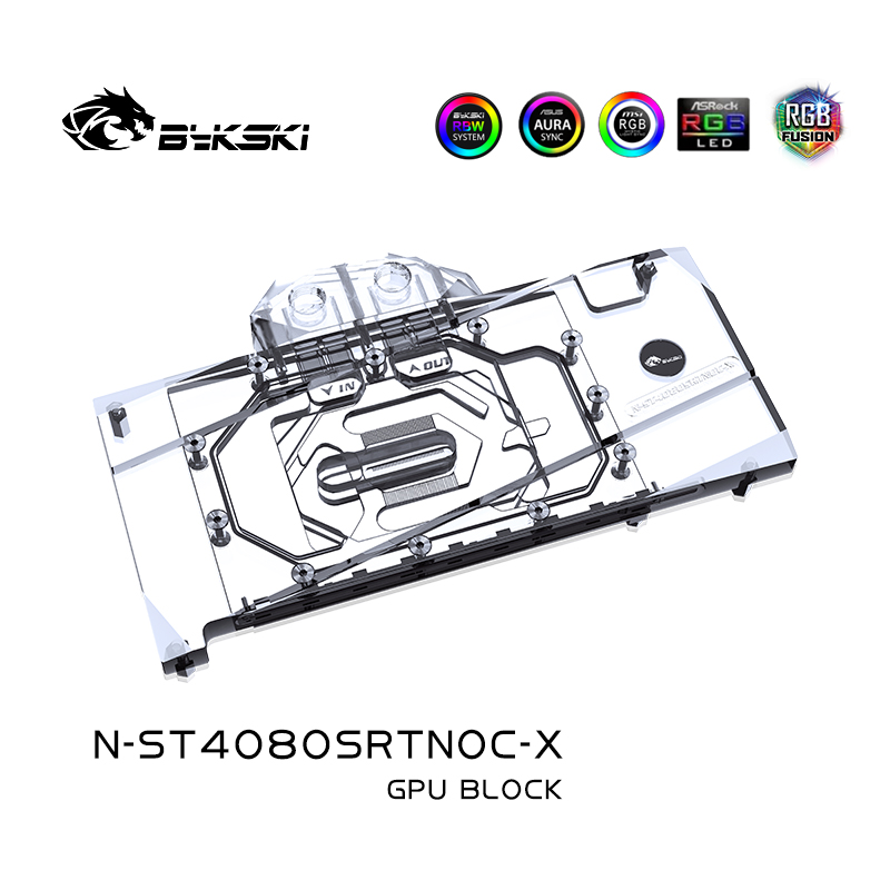 بلوك تبريد بمعالج الرسومات Byk - مراجعة Rtx 4080 Super 16Gb وسعره