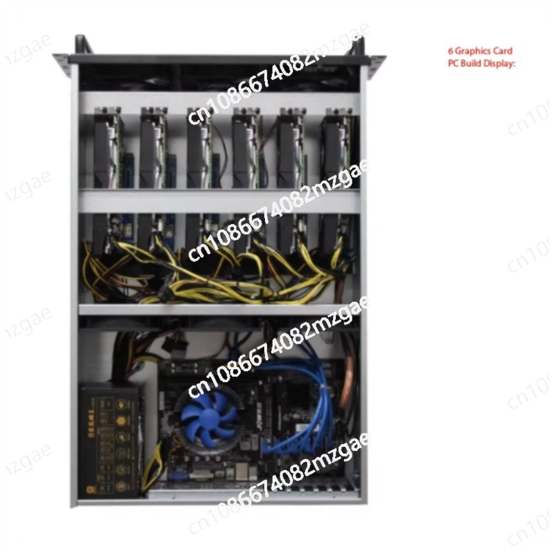 هيكل كمبيوتر 4U متعدد بطاقات ا - مراجعة Server Gpu Chassis 4U وسعره