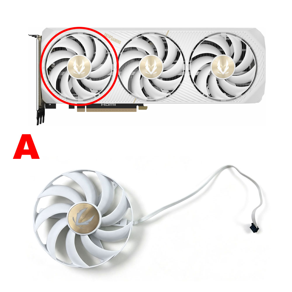 مروحة تبريد 96 مم 4PIN TF10S12 - مراجعة Rtx 5080 16Gb وسعره
