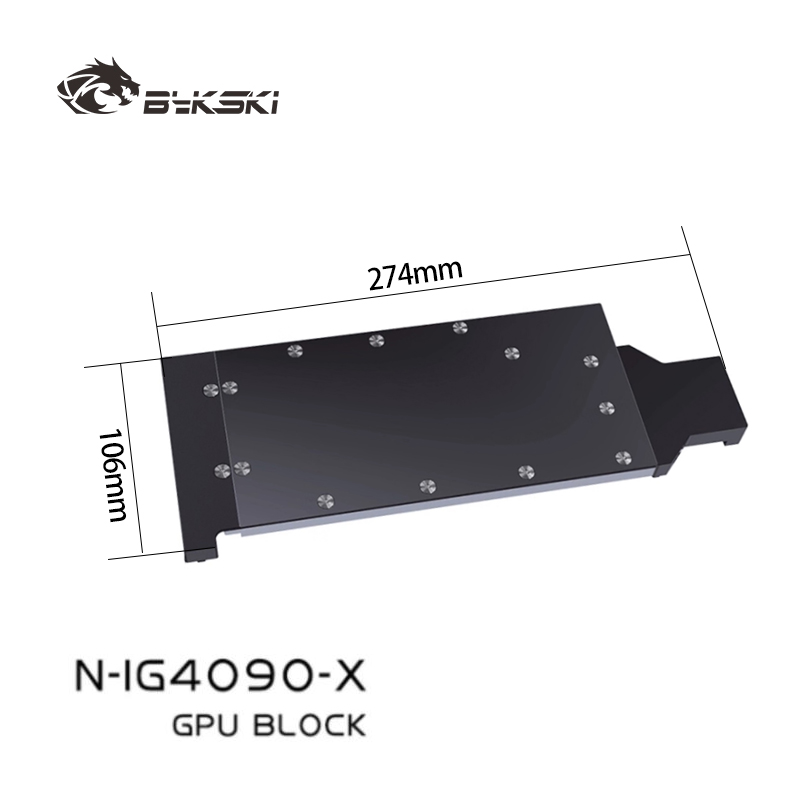 Bykski GPU كتلة المياه لـ iGam - مراجعة Rtx 4090 Water Block وسعره