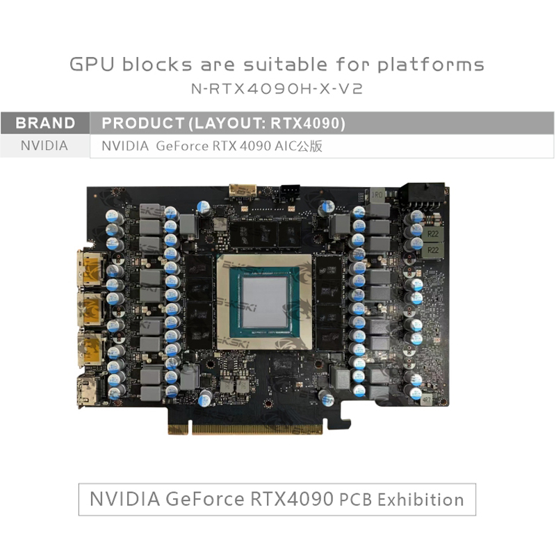 بلوك بيكسي لوحدة معالجة الرسوم - مراجعة Rtx 4090 Water Block وسعره