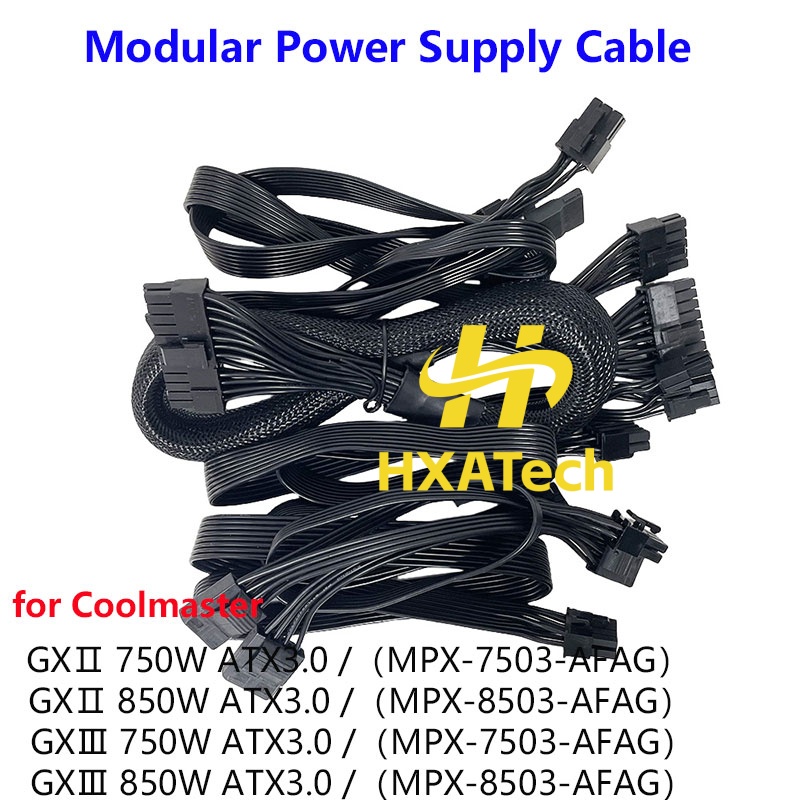 كابل طاقة معياري من HXATech- 1 - مراجعة Dual 8Pin To 16Pin 12Vhpwr Cable وسعره