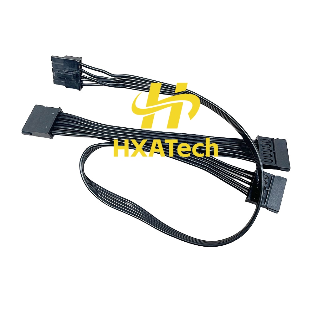 كابل طاقة معياري من HXATech- 1 - مراجعة Dual 8Pin To 16Pin 12Vhpwr Cable وسعره