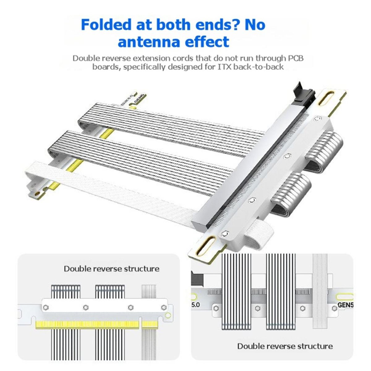 كابل رايزر L70A PCIe 5.0 X16 ب - مراجعة Pcie 5.0 Gpu Riser Cable وسعره
