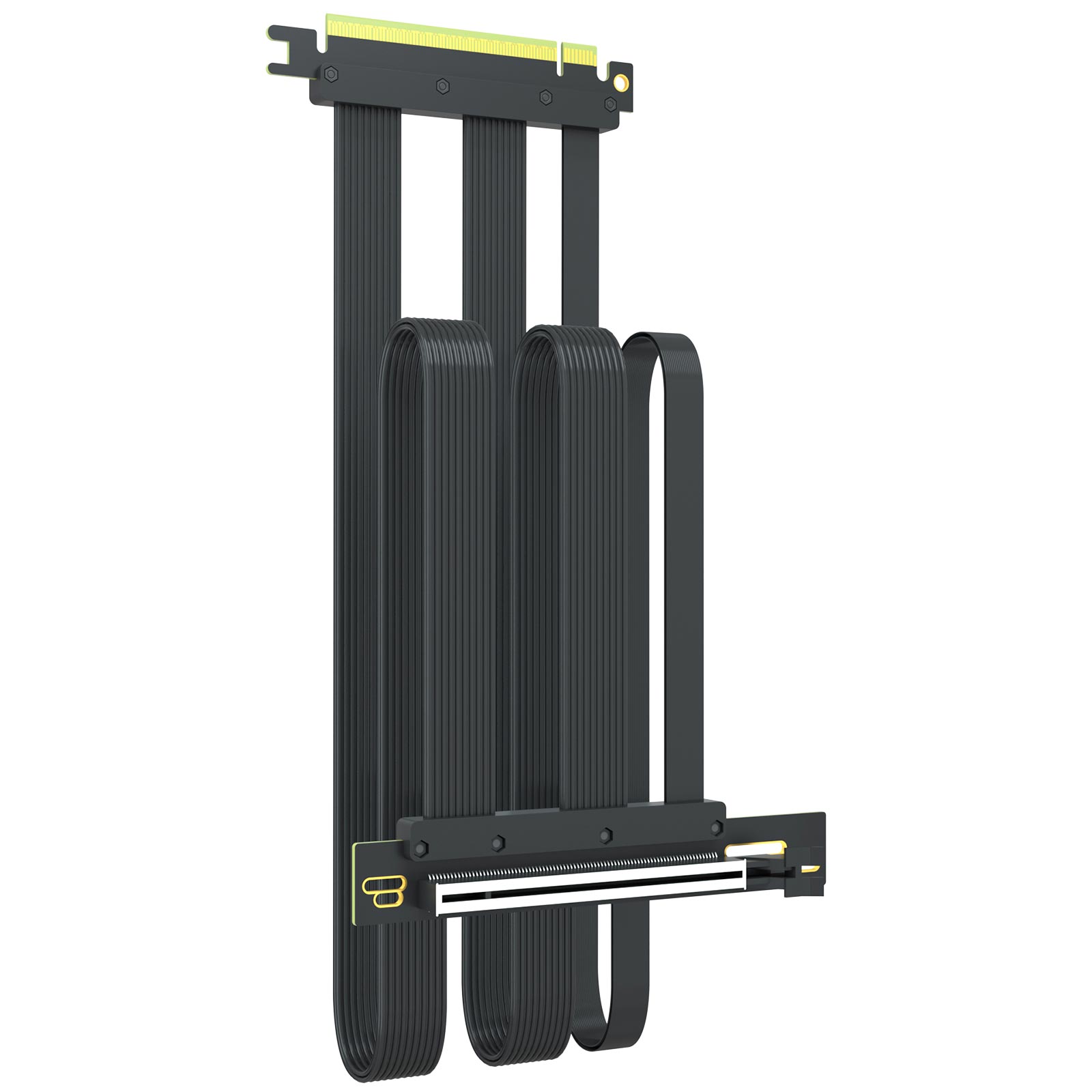 كابل PCIE 5.0 Riser مقاس 600 م - مراجعة Pcie 5.0 Gpu Riser Cable وسعره